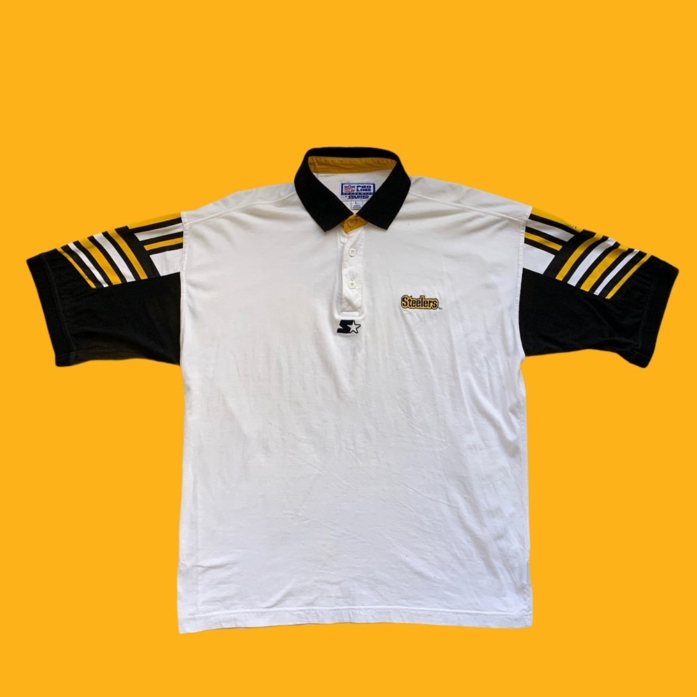 Vintage Pittsburgh Steelers STARTER Polo Shirt